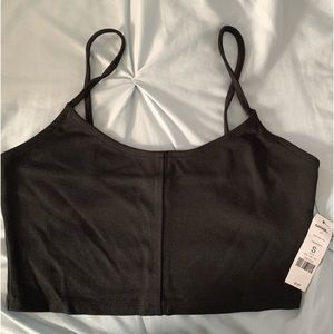 Garage Black Crop Top